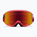 Children's ski goggles Smith Daredevil Jr patrol mixed signals/red sol-x mirror 6