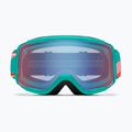 Children's ski goggles Smith Daredevil Jr jade formations/blue sensor mirror 6