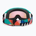 Children's ski goggles Smith Daredevil Jr jade formations/blue sensor mirror 7