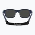 Sunglasses Polaroid PLD 7037/S matte blue/grey polarized 6