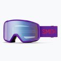 Ski goggles Smith Tribute S1 fresh purple/blue sensor mirror antifog