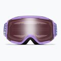 Children's ski goggles Smith Daredevil S2 light lavender dot clouds/ignitor mirror antifog 3