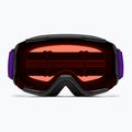 Children's ski goggles Smith Daredevil S1 black donuts/blue sensor mirror antifog 3