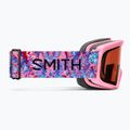 Children's ski goggles Smith Rascal Jr S2 bright pink lofi butterfly/rose copper antifog 2