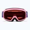 Children's ski goggles Smith Rascal Jr S2 bright pink lofi butterfly/rose copper antifog 3
