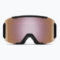 Ski goggles Smith Squad S2 black/chromapop everyday rose gold mirror 2