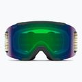 Ski goggles Smith Squad S2 emerald renu upcycled scrap/chromapop green mirror 2