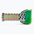 Ski goggles Smith Squad S2 slime static shag/chromapop everyday green mirror 4
