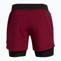 Men's Under Armour Peak Woven 2in1 cardinal/black/black shorts 2