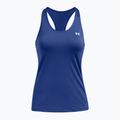 Under Armour HeatGear Armour Racer tech blue/white women's training tank top 3