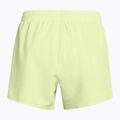 Women's Under Armour Fly By 3" retro green/retro green/reflective running shorts 2