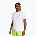 Men's Under Armour Run Anywhere SS T-shirt white/morph green/black
