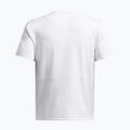 Men's Under Armour Run Anywhere SS T-shirt white/morph green/black 4