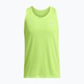 Under Armour Launch Singlet morph green/reflective men's running tank top 3