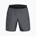 Men's Under Armour Launch 7" Heather black / black / reflective running shorts 6