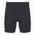 Men's running leggings Under Armour Launch Half Tights black/black/metallic silver