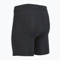 Men's running leggings Under Armour Launch Half Tights black/black/metallic silver 4