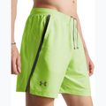 Under Armour Launch 7" men's running shorts morph green/castlerock/ reflective 4