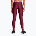 Under Armour HeatGear cardinal/white women's leggings 3