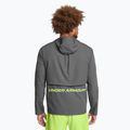 Men's Under Armour Storm Run Hooded castlerock/morph green/reflective running jacket 2