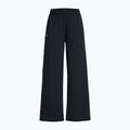 Women's trousers Under Armour Rival Wide Leg black / white 5