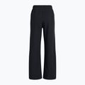 Women's trousers Under Armour Rival Wide Leg black / white 6