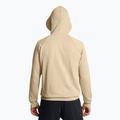 Men's sweatshirt Under Armour Rival Fleece Logo HD city khaki/summit white 2