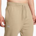 Trousers Under Armour Rival Fleece Joggers city khaki/white 4