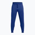 Under Armour men's Rival Fleece Joggers tech blue/white trousers 5