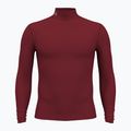 Men's Under Armour Elite Mock CG cardinal/metallic silver longsleeve