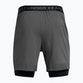 Men's training shorts Under Armour Vanish Woven 2In1 Sts castlerock/black/black 6