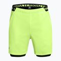 Under Armour men's training shorts Vanish Woven 2in1 Sts morph green / blavk / black 5