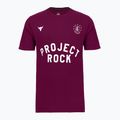 Men's training shirt Under Armour Project Rock Badge Of Honor purple 3