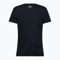 Under Armour Project Rock HW women's training t-shirt black/silt 2