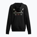 Under Armour Project Rock HWT women's sweatshirt black/silt/team orange Full Zip Hard at Work black/silt/team orange 4