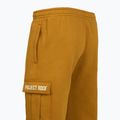 Men's training trousers Under Armour Project Rock Icon Fleece yellow ochre/silt 4
