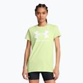 Under Armour women's Rival Logo t-shirt tetro green/white