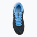Under Armour Charged Pursuit 3 Big Logo women's running shoes black/horizon blue/white 5