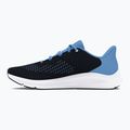 Under Armour Charged Pursuit 3 Big Logo women's running shoes black/horizon blue/white 10