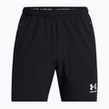 Men's football shorts Under Armour Challenger Pro Woven black / white 5