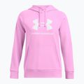 Women's Under Armour Rival Fleece Big Logo Hoody stellar pink/white