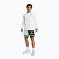 Under Armour Curry Verbiage Heavyweight men's longsleeve white/high vis yellow/black 2