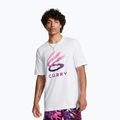 Men's Under Armour Curry Logo T-shirt Trend white/purple