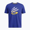 Men's Under Armour Curry Logo T-shirt Trend royal/white/taxi 3