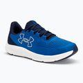 Men's Under Armour Charged Pursuit 3 Big Logo tech blue/midnight navy/white running shoes