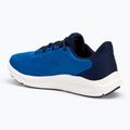 Men's Under Armour Charged Pursuit 3 Big Logo tech blue/midnight navy/white running shoes 3