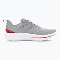Under Armour Velociti 4 halo gray/racer red/white men's running shoes 3
