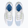 Under Armour women's training shoes TriBase Reign 6 white/horizon blue/morph green 11