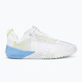 Under Armour women's training shoes TriBase Reign 6 white/horizon blue/morph green 2