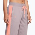 Under Armour women's tracksuit Tricot tetra gray/flare orange 3